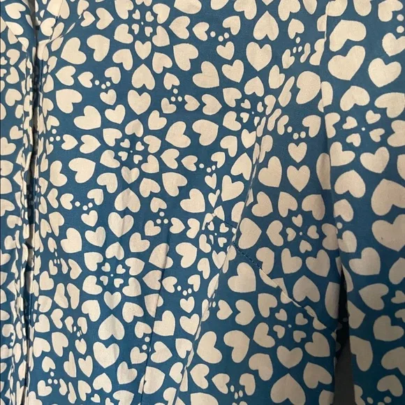NWOT Boden Posy midi shirt dress in heart floral print - Picture 6 of 15